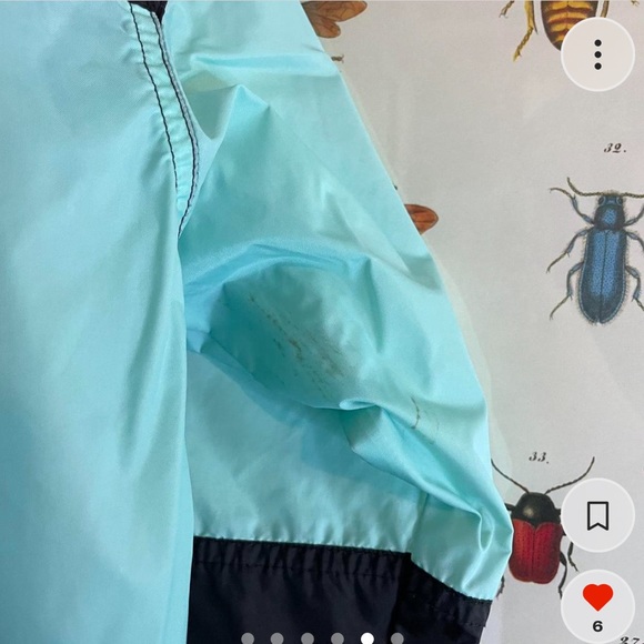 Nike Vintage Early 90s Lightweight Baby Blue Jacket - Picture 5 of 6